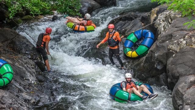 River Adventure Half Day: Tubing + Lunch + Hotsprings