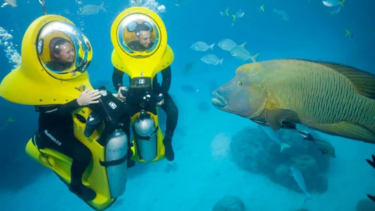 Punta Cana: Experience a Submarine Scooter with ScubaDoo