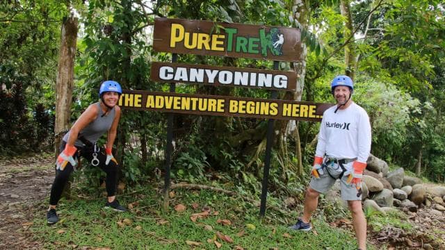 La Fortuna: Canyoning & ATV Adventure with Lunch & Transfer