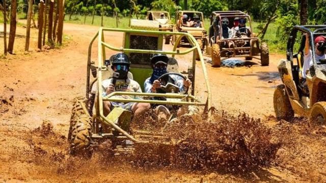 Dominican Buggy from Punta Cana with Beach and Cenote