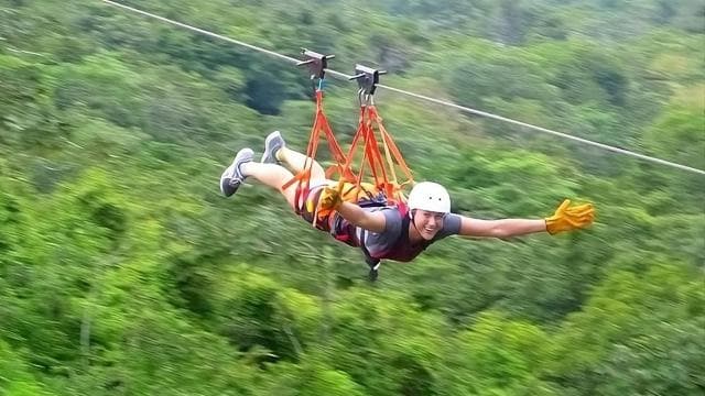 Bungee Jump near San Jose, CR w/Canopy Ziplines & Superman