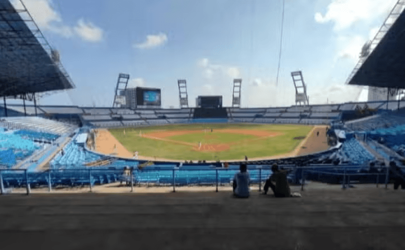 Baseball Game in Havana