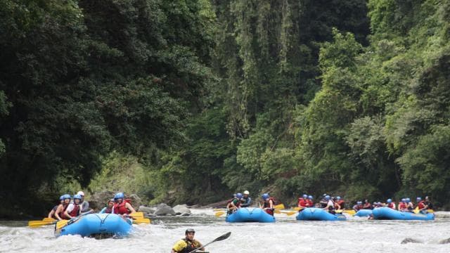 La Fortuna: Rafting Pacuare & Shuttle to SJO or Puerto Viejo