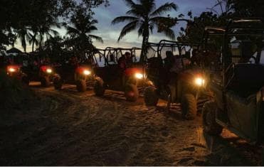 Punta Cana: Buggy Tour with Cenote Swim and Dinner