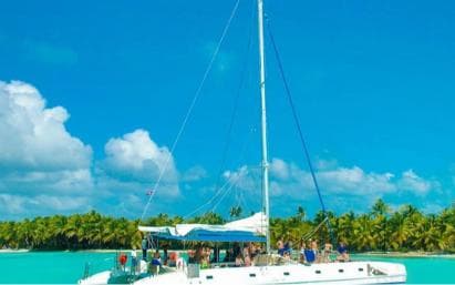 From Santo Domingo: Saona Island Catamaran and Speedboat