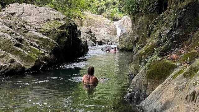 El Yunque hike ,river and water slides excursion