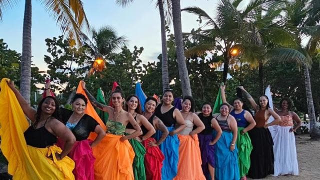 San Juan: Puerto Rican Folklore Bomba Class with Live Music