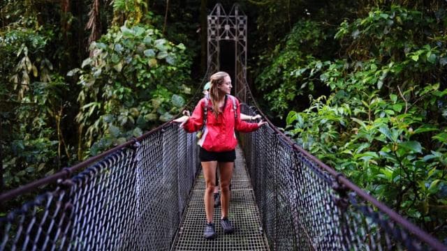 From La Fortuna: Mistico Arenal Hanging Bridges Park Tour