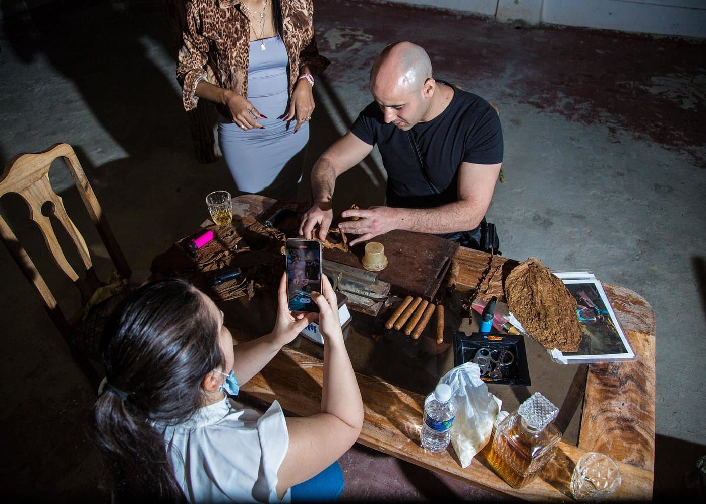Cigar Rolling Experience with Rum and Chocolate Pairing