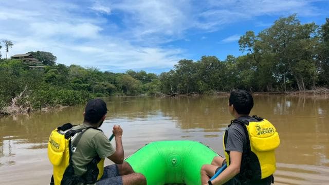 Nosara: River Wildlife Safari by Raft with Transfer & Snack - Dominican Republic