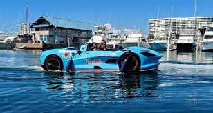 San Juan: WATER JET CAR- Blue McLaren Experience
