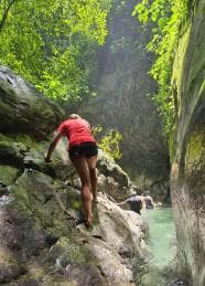 Hiking Tabernacle Thundering Waterfall - Dominican Republic