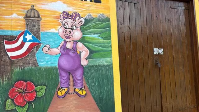 San Juan :Pork highway tour making and tasting food