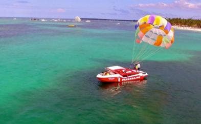 Private: Punta Cana Boogie Boarding & Parasailing Adventure