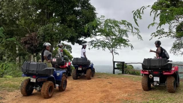 Puerto Viejo Talamanca: Quad Tour with 2 Waterfalls
