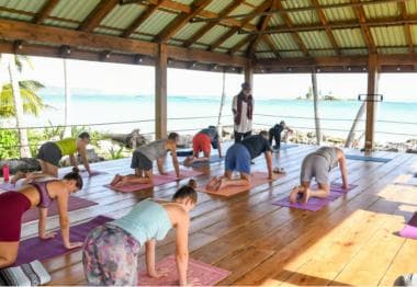 Las Galeras: Morning Yoga or Aerial Yoga at Villa Serena - Photo 3 (Gallery view)