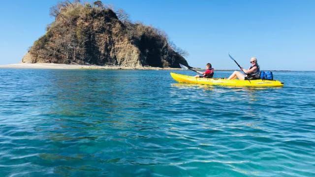 Uvita: Private Ocean Kayak & Snorkel Marino Ballena N. Park