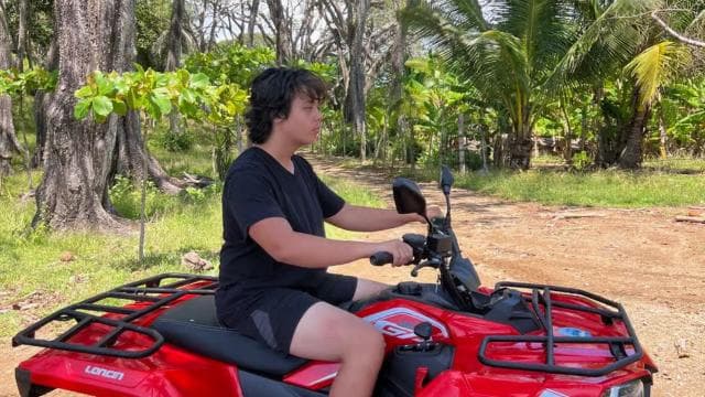 From Tambor: ATV and Zipline Tour with Waterfall Swim - Dominican Republic