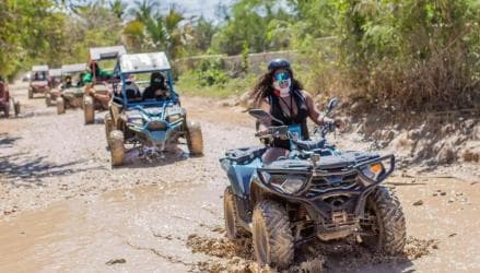 Punta Cana ATV Adventure: Beach & Cenote Tour with Pickup