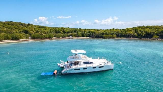 Fajardo: Private 47-F Catamaran Cruise with Drinks and Snack - Photo 4 (Gallery view)