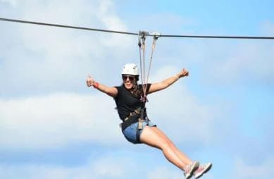 Private Punta Cana Buggy Ride, Zipline & Waterfall Pool Tour - Photo 1 (Main angle)