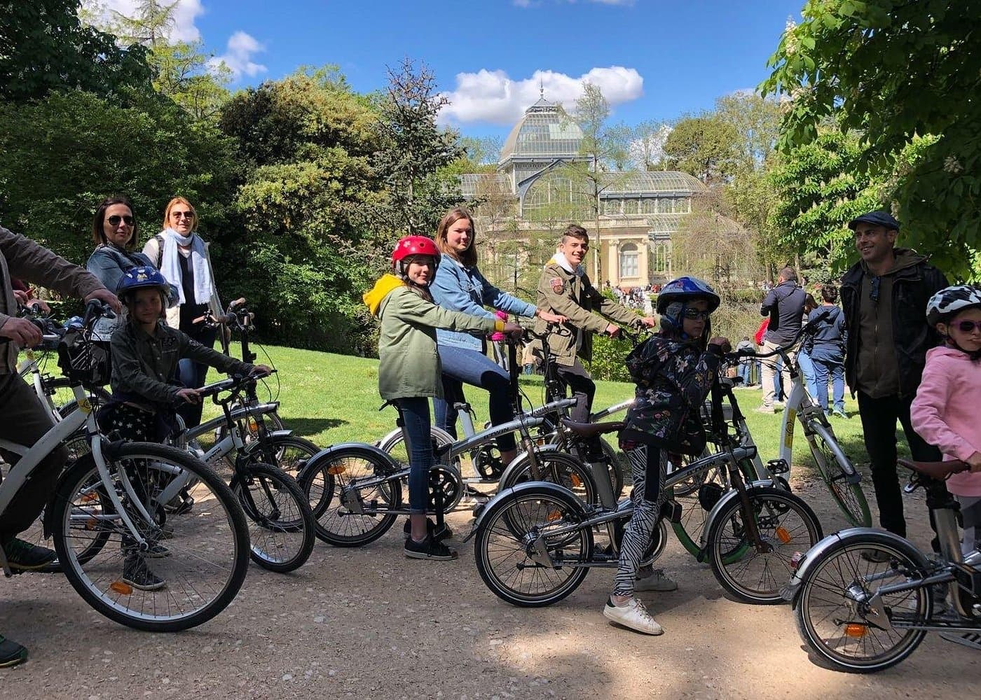 Madrid Retiro Park and Literary Quarter by Bike