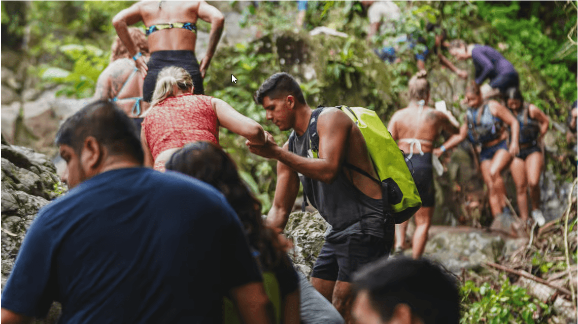 El Yunque Regenwaldwanderung und Wasserrutschentour - Dominican Republic