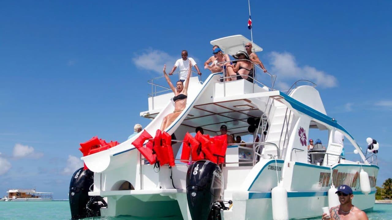 Party Boat with Snorkeling and Open Bar in Punta Cana