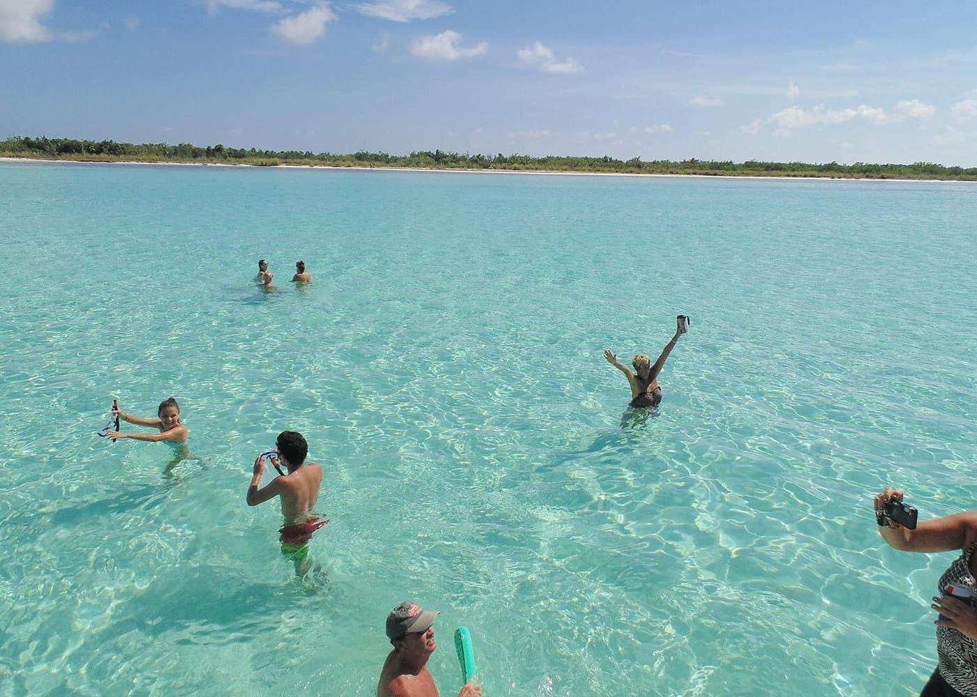 "First Lady" Private Snorkel & El Cielo Sandbar Combo