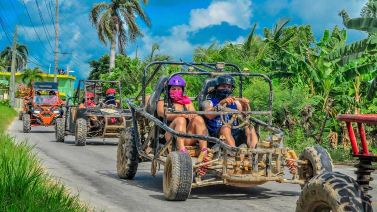 Dune Buggy Punta Cana Beach Macao with Cenote