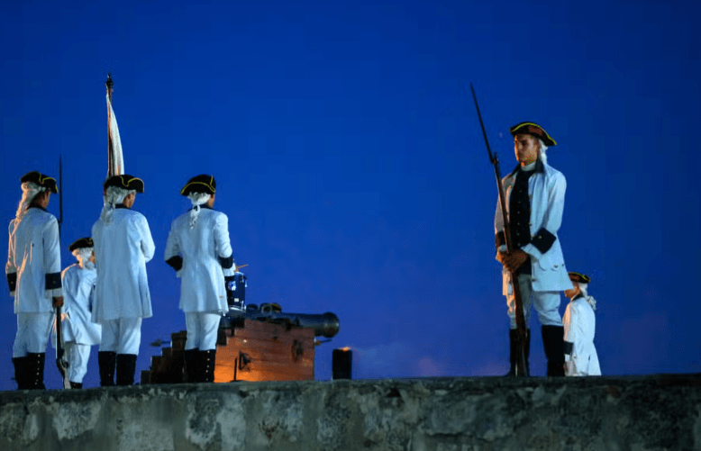 Havana Cannon Firing Ceremony - Dominican Republic