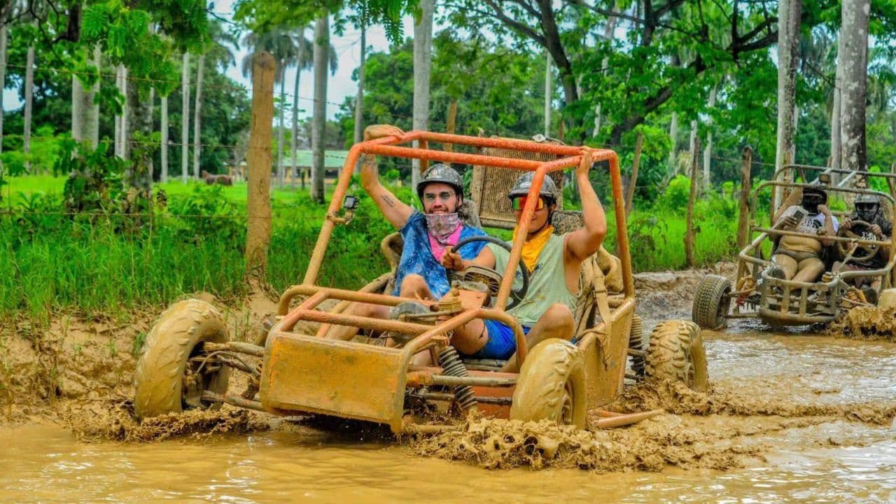 Dune Buggy Punta Cana Beach Macao with Cenote