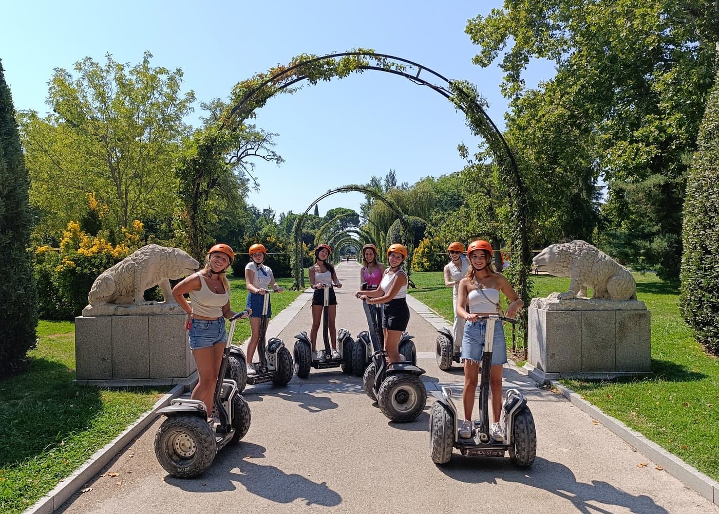 Madrid Segway Private Tour in Retiro Park