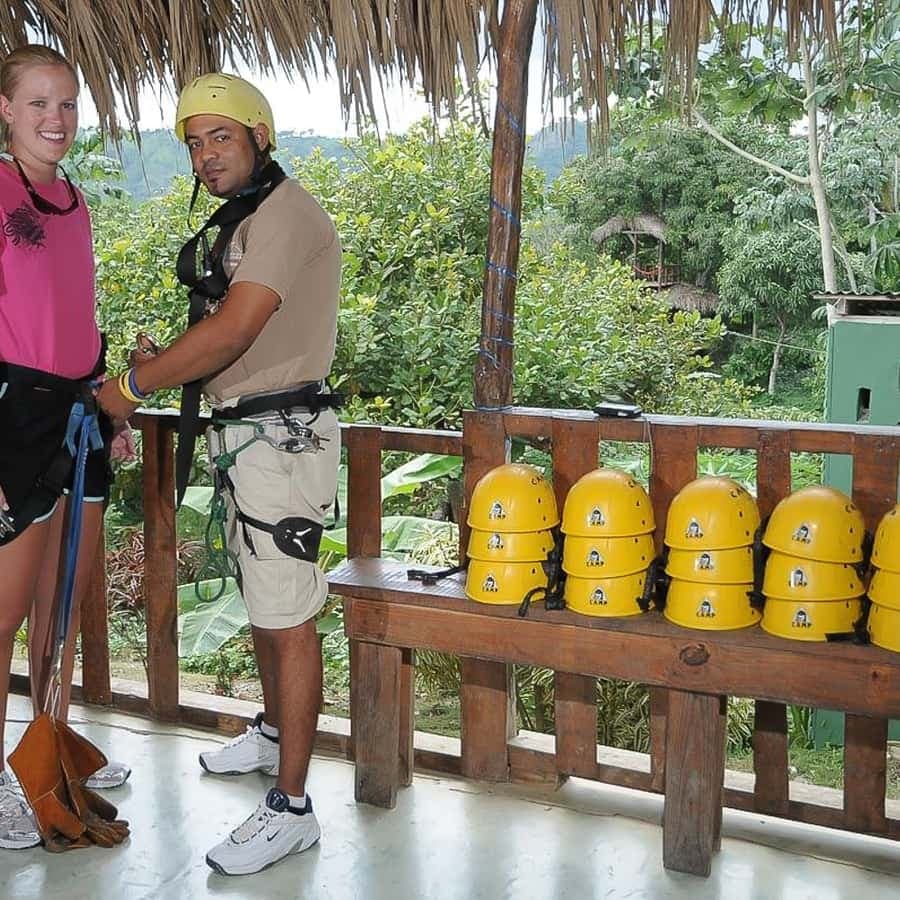 Punta Cana: Ziplines Adventures & Monkeyland Entry