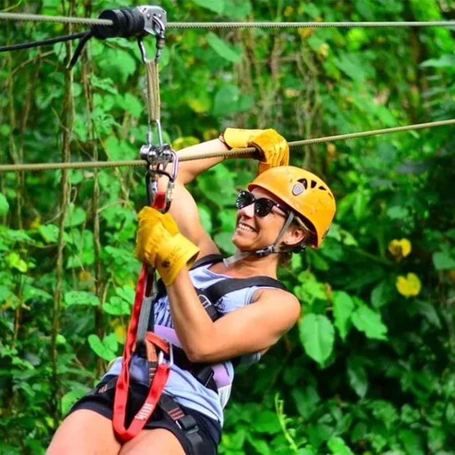 Punta Cana: Half-Day Zipline Tour