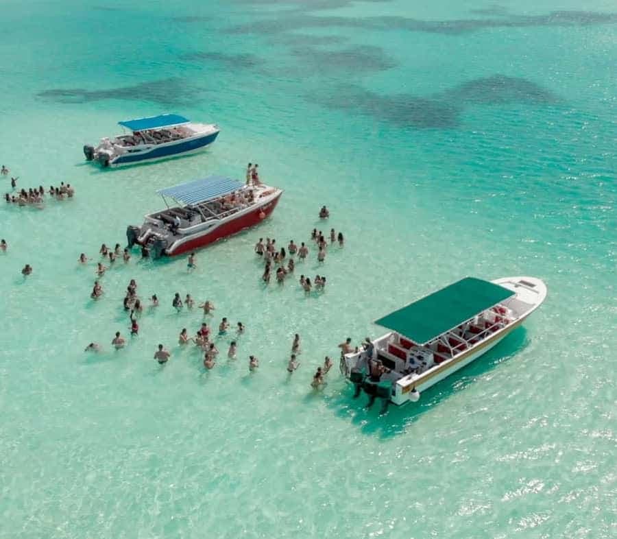 From Punta Cana: Party Boat Booze Cruise