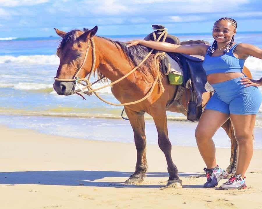 Wild horseback ride in Punta Cana
