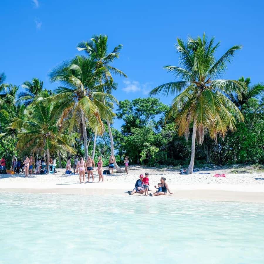 Punta Cana : Saona Island VIP 4 first-class beach and sunset