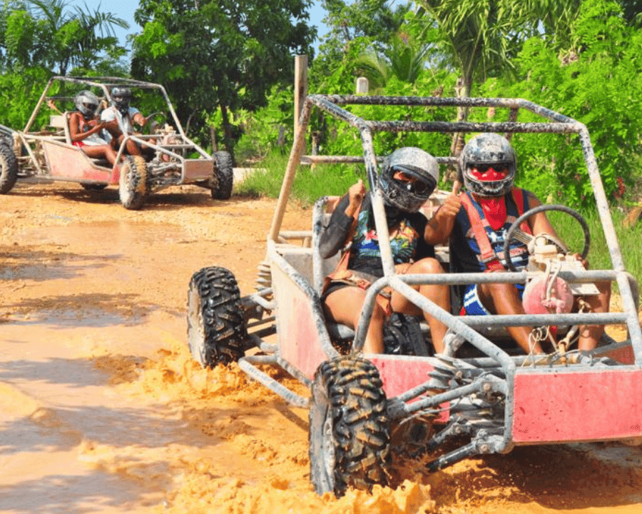 Dune Buggies Beach Macao with Cenote and Typical House - Dominican Republic
