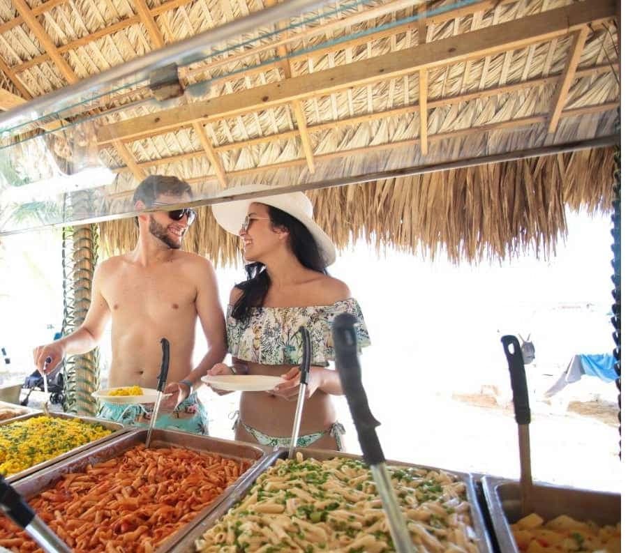 Saona Island all day with lunch and open bar departing from Punta Cana