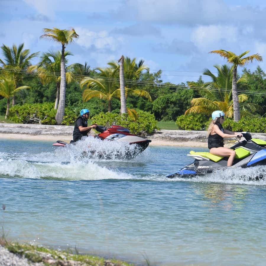 Punta Cana: Caribbean Lake Park Aqua Activities