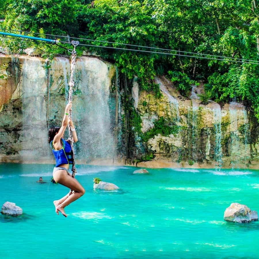 Blue Hole and Scape Park Cap Cana Entry Ticket