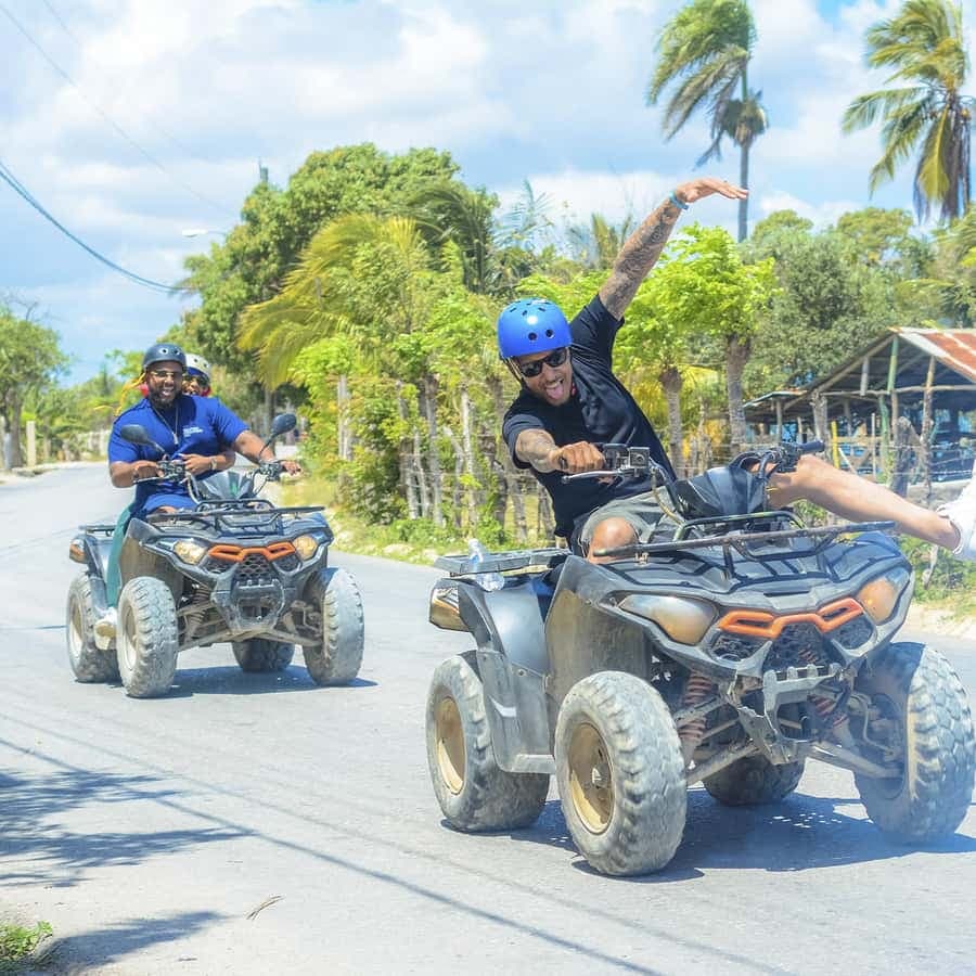 Punta Cana: ATV Adventure with blue cave and Macao Beach - Dominican Republic