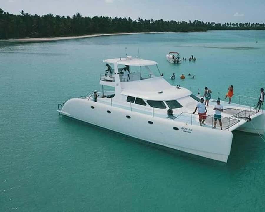 From Punta Cana: Saona Island Private Guided Catamaran Tour