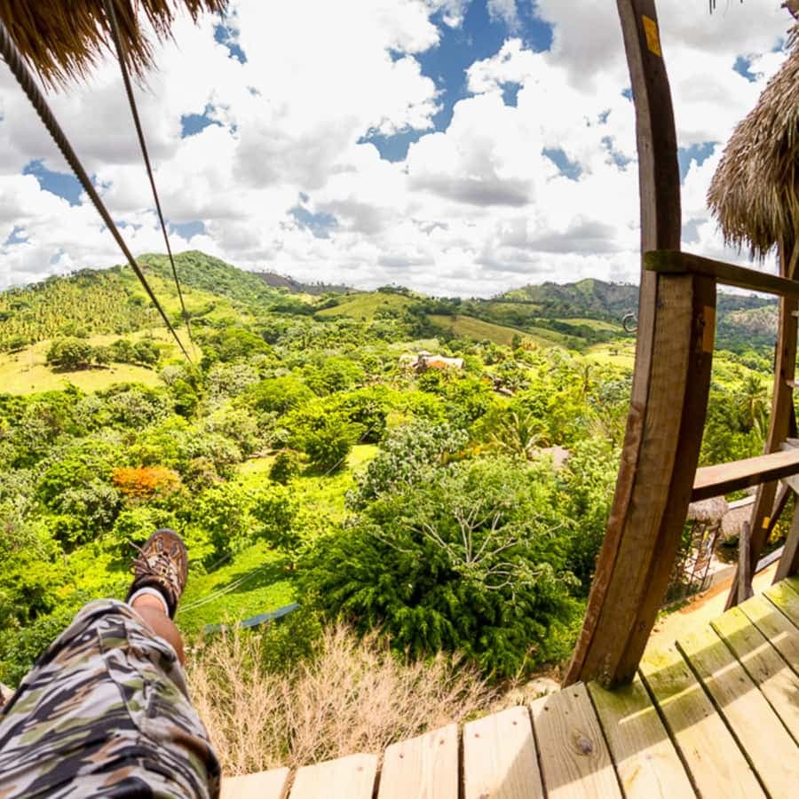 Punta Cana: Ziplines Adventures & Monkeyland Entry