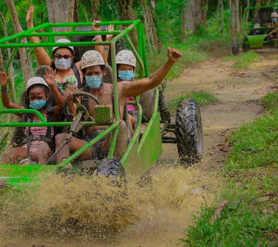 Zipline Experience with Buggy, Horses and Food Punta Cana - Dominican Republic