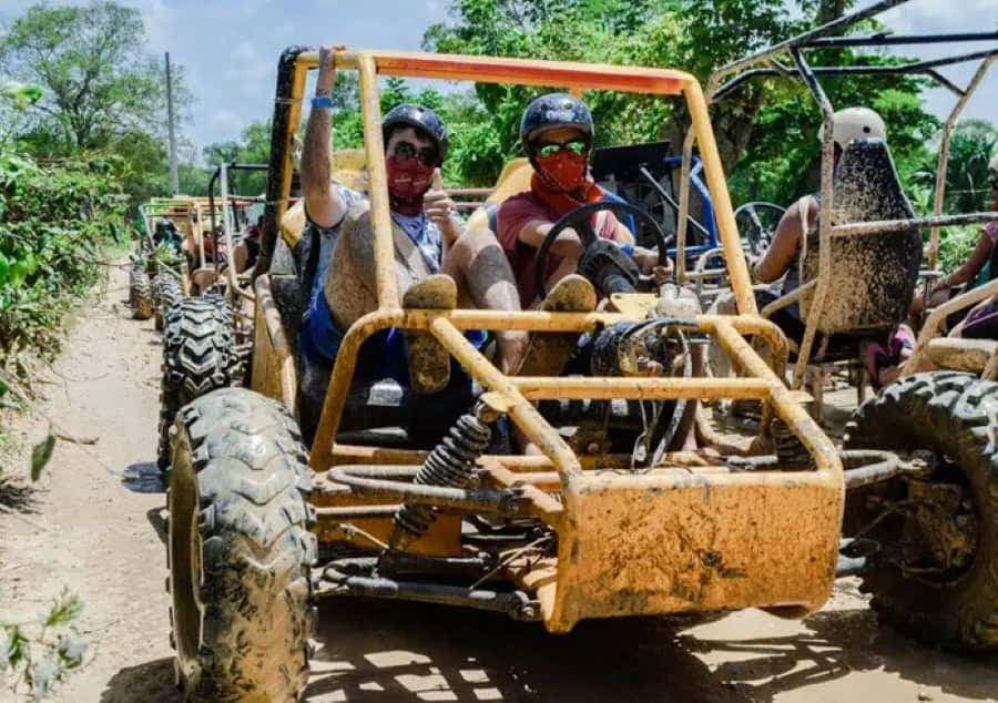 Punta Cana: Playa Macao Buggy Tour with Cave Swim