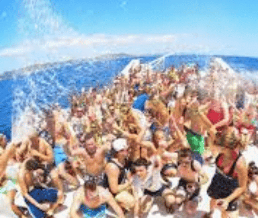 Punta Cana: Party Boat + Snorkeling Music Drink Fruit