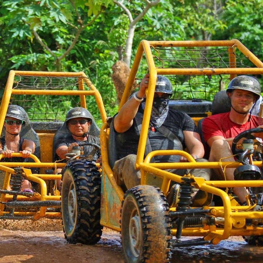 Punta Cana: Buggy Ride, Cenote, Waterfalls & Zipline Tour - Dominican Republic