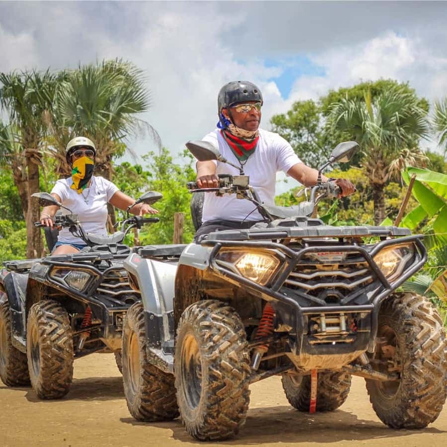 Punta Cana: ATV Adventure with blue cave and Macao Beach